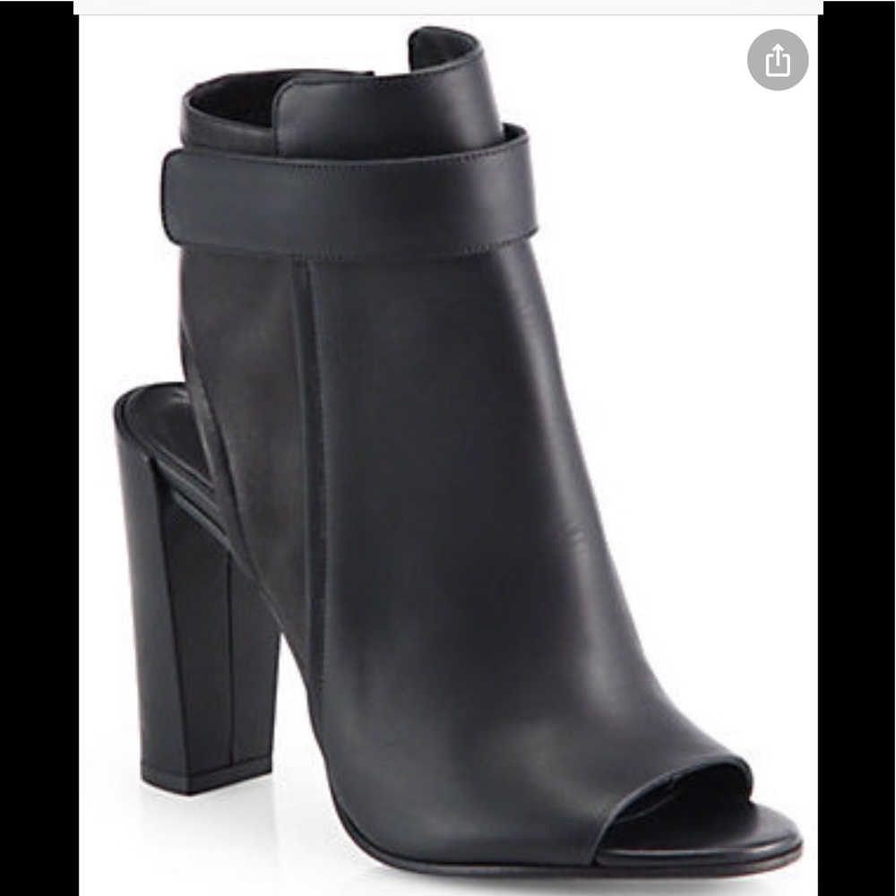 Vince Black Ankle Boots
